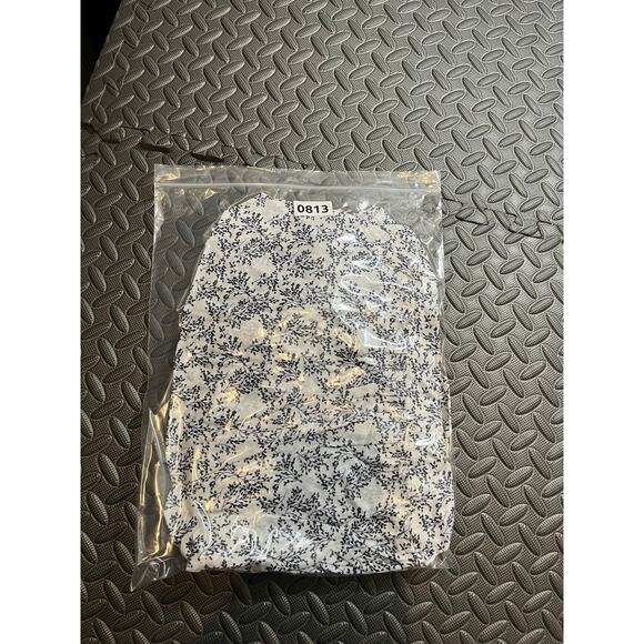 Grayson Frank & Eileen The Changemaker Dress Blue White Long Sleeve Sz 3 Medium - Picture 10 of 10